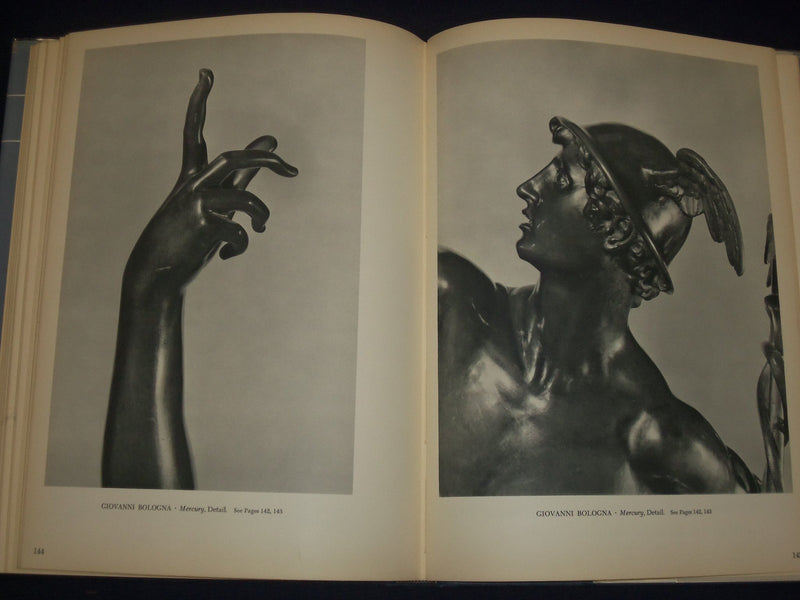 1949 MASTERPIECES OF SCULPTURE BOOK BY CHARLES SEYMOUR - GREAT PLATES - KD 3161