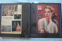 MOVIE STAR MAGAZINE PHOTOS SCRAPBOOK - GRACE KELLY- V. MAYO - DEBORAH KERR - #17