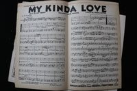 1929 MY KINDA LOVE MUSICAL SCORE MULTIPLE INSTRUMENTS-ROBBINS PUBLICATION-K 2934