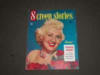 1950 MAY SCREEN STORIES MAGAZINE - BETTY GRABLE COVER - SP 7508