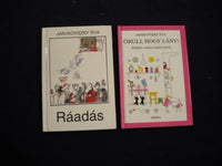 2004-2005 HUNGARIAN HARDCOVER BOOKS BY EVA JANIKOVSZKY - LOT OF 4 - KD 8069