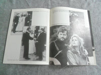 ROBERT GOULET BROCHURE - STAGE - TV - MOVIES - FOLD-OUT POSTER INCLUDED - J 7692