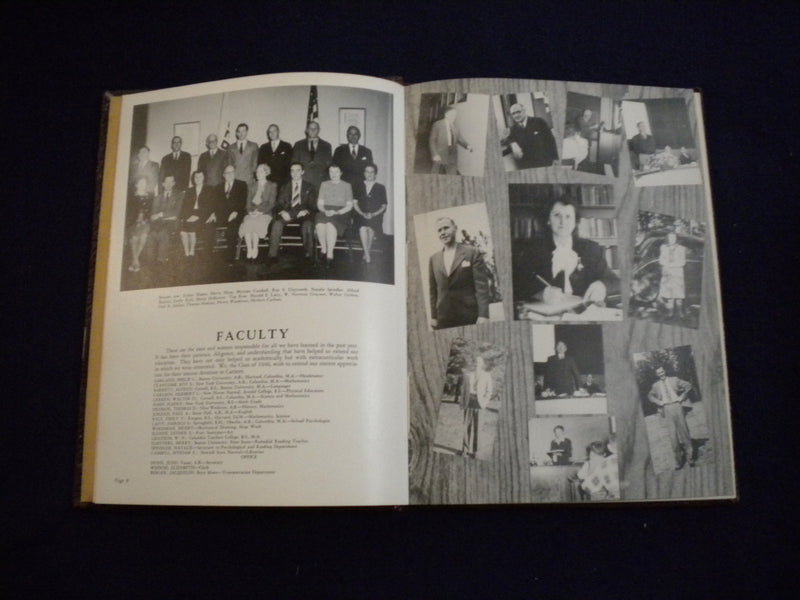 1946 THE HILLTOPPER CARTERET SCHOOL YEARBOOK - WEST ORANGE, NEW JERSEY - YB 2990