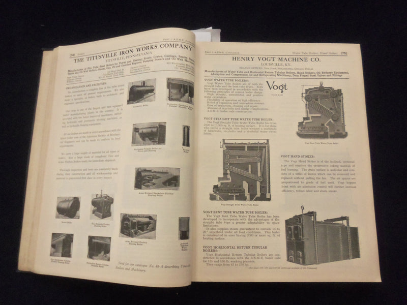 1926 CONDENSED CATALOGUES OF MERCHANICAL EQUIPMENT SOFTCOVER BOOK - KD 8301