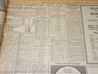 1919 FEBRUARY 27 NEW YORK TIMES - PRESIDENT EXPOUNDS LEAGUE TO GUESTS - NT 7968