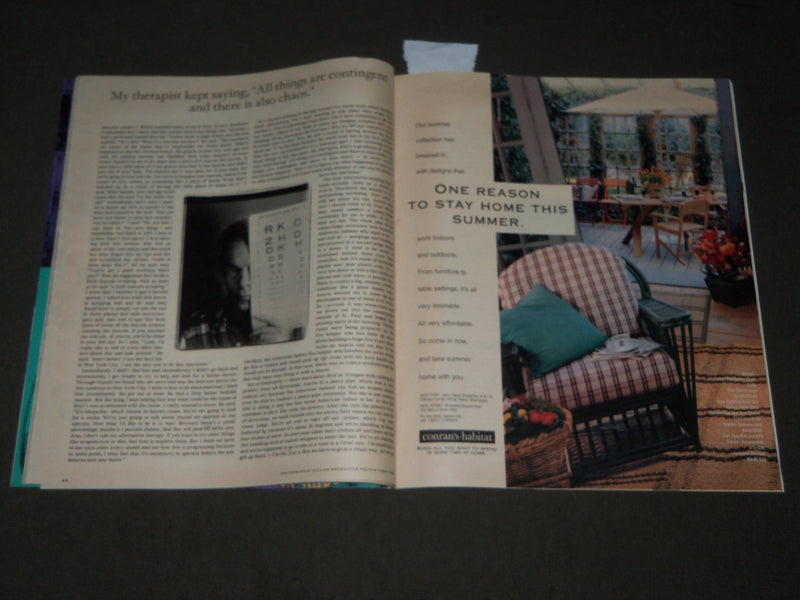 1992 MAY 17 NEW YORK TIMES MAGAZINE SECTION - SPALDING GRAY COVER - J 3137
