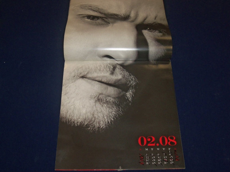 2008 JUSTIN TIMBERLAKE WALL CALENDAR - GREAT PHOTOS - J 1748