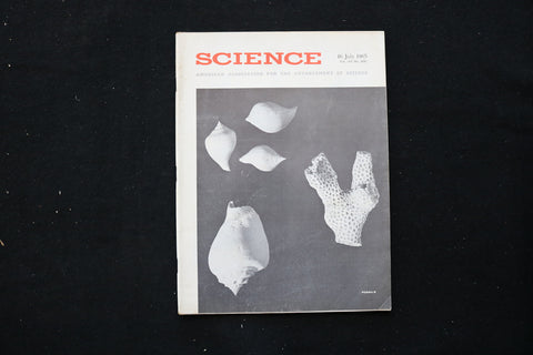 1965 JULY 16 SCIENCE MAGAZINE - FOSSILS COVER - SP 4192O
