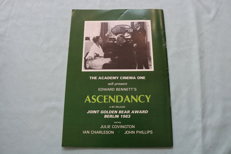 1983 SPRING SIGHT & SOUND MAGAZINE - ASCENDANCY COVER - E 19395