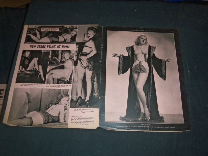 1940 JUNE THE NATIONAL POLICE GAZETTE MAGAZINE - ANNETTE HERWIG - B 5880