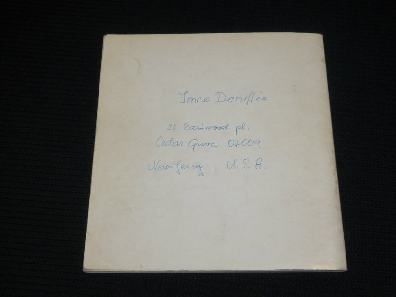 1966 GY. SZABO BELA GYUJTEMENYES KIALLITASA SOFTCOVER BOOK - J 6931