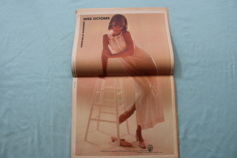 1966 OCTOBER 16 NEW YORK TIMES MAGAZINE SECTION - TOKYO ON THE MOVE - NP 9178