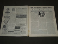 1902 JANUARY 18 THE SATURDAY EVENING POST MAGAZINE - ILLUSTRATED COVER- SP 1025
