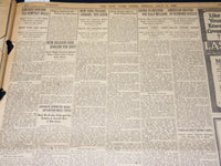 1923 JULY 6 NEW YORK TIMES NEWSPAPER - MAY BREAK EVEN ON DEMPSEY BOUT - NT 7739