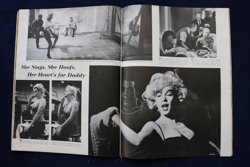 1960 AUGUST 15 LIFE MAGAZINE - MARILYN MONROE COVER - E 23424