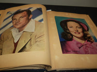 HOLLYWOOD MOVIE STARS SCRAPBOOK - PECK - AUTRY - GREAT PHOTOS - 28A