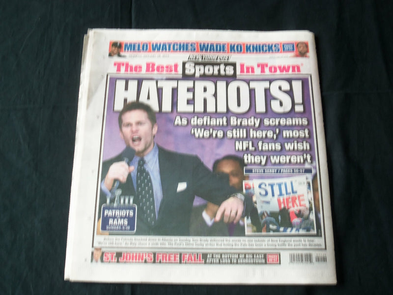 2019 JANUARY 28 NEW YORK POST NEWSPAPER - SHIRELL POWELL PULLS PLUG - DEAD WRONG