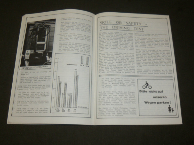 1986-1988 BICYCLES BULLETIN- FRIENDS OF THE EARTH MAGAZINE LOT OF 3 - O 3264