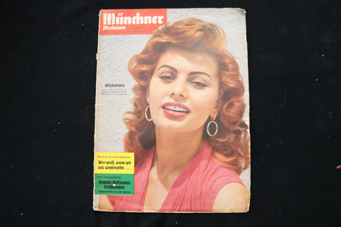 1954 NOVEMBER 6 MUNCHNER MAGAZINE - SOPHIA LOREN COVER - E 25905