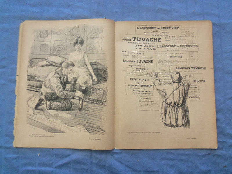 1902 MAY 31 LE SOURIRE MAGAZINE - ILLUSTRATED COMEDY - FRENCH TEXT - SP 4864Z