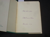 1973 NOVEMBER VIOLETS HARDCOVER BOOK SIGNED BY OTTA LOUISE CHASE - KD 7569