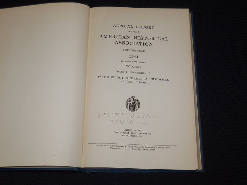1940-1972 AMERICAN HISTORICAL ASSOCIATION BOUND VOLUMES LOT OF 26 - KD 5O