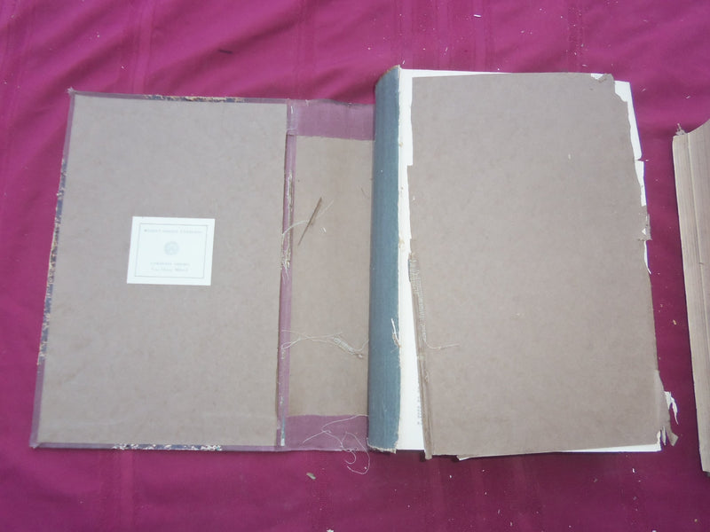 1913 JAN-DEC THE BUILDER U. K. MAGAZINE BOUND VOLUMES - 2 VOLS - FOLD OUTS- C 37