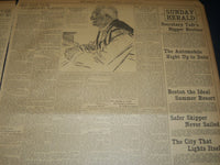 1907 AUGUST 7 THE BOSTON HERALD - OLD ORCHARD AFTER BIG FIRE - BH 229