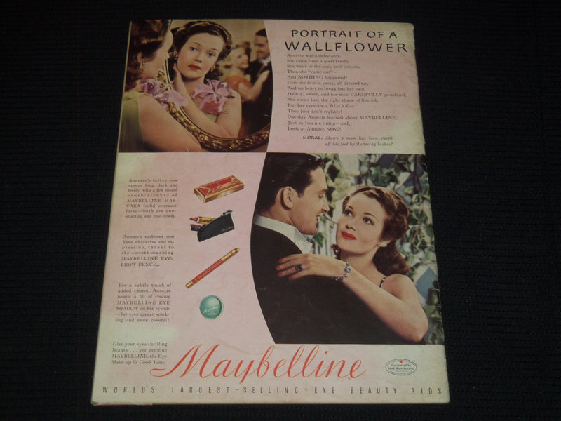 1942 SUMMER SCREEN ALBUM MAGAZINE - SUSAN HAYWARD COVER - E 12416