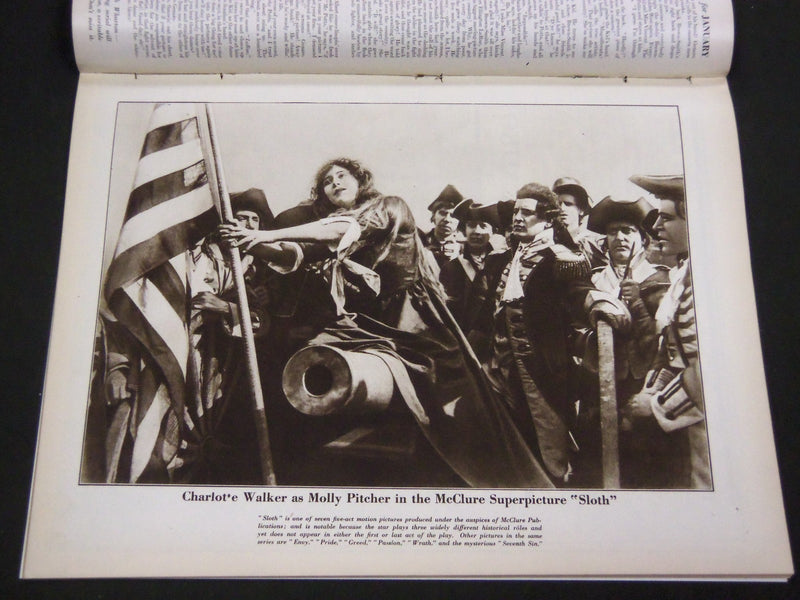 1917 JANUARY MCCLURE'S MAGAZINE - NEYSA MCMEIN - NICE ILLUSTRATIONS - J 2060