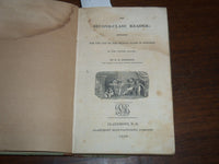 1838 THE SECOND CLASS READER BOOK BY B. D. EMERSON - CLAREMONT, N. H. - K 2016