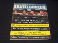1967 JULY SILVER SCREEN MAGAZINE - THE LENNONS COVER - E 13283