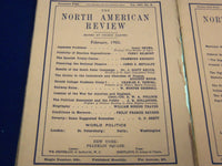 1905 NORTH AMERICAN REVIEW LOT OF 5 ISSUES - GREAT STORIES/ARTICLES - WR 669