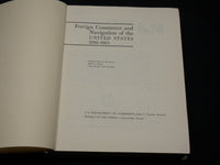 1946-1963 FOREIGN COMMERCE AND NAVIGATION OF THE UNITED STATES BOOK - R 905C