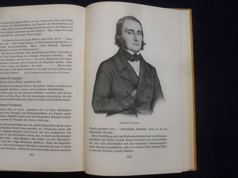 1925 ANEKDOTEN AUS DER MEDIZINISCHEN WELTGESCHICHTE BOOK - GERMAN TEXT - KD 8839