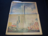 1931 MAY 14 CHICAGO HERALD EXAMINER NEWSPAPER - 50TH ANNIVERSARY - NP 5823