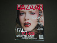 2001 SEPTEMBER HARPER'S BAZAAR MAGAZINE - NICOLE KIDMAN COVER - SP 4557