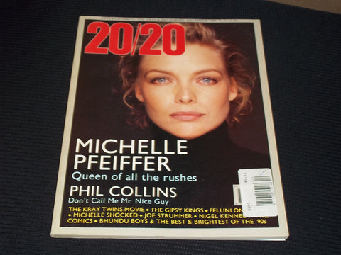 1989 DECEMBER 20/20 MAGAZINE - MICHELLE PFEIFFER FRONT COVER - E 20523
