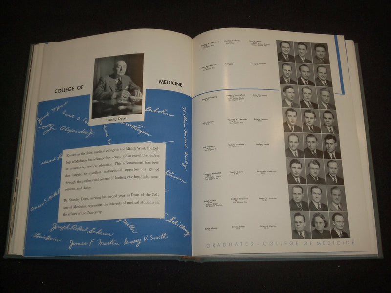 1941 CINCINNATIAN UNIVERSITY OF CINCINNATI YEARBOOK - CINCINNATI, OHIO - YB 1962