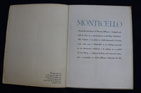 1930'S MONTICELLO GUIDE BOOK - SOFTCOVER - K 810