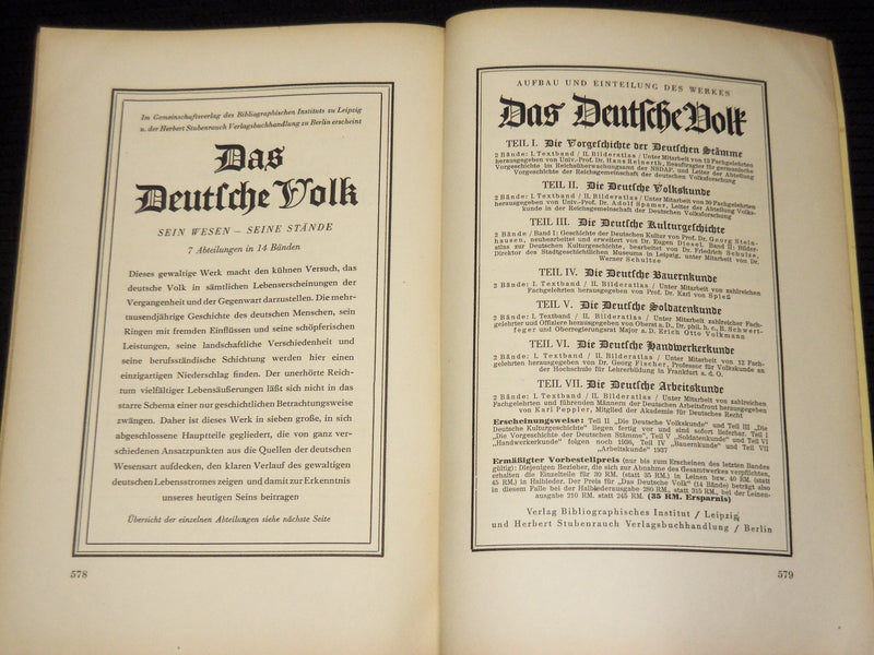 1936 JUNE HOCHSCHULE UND AUSLAND GERMAN MAGAZINE - K 646