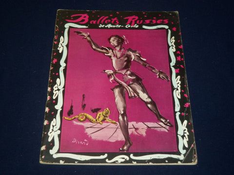 1938-1939 BALLET RUSSE DE MONTE CARLO PROGRAM - GREAT PHOTOS - B 6539