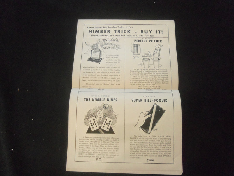1960 FEBRUARY GENII, THE CONJURORS, MAGAZINE - GLENN G. GRAVATT COVER - B 1181ZB