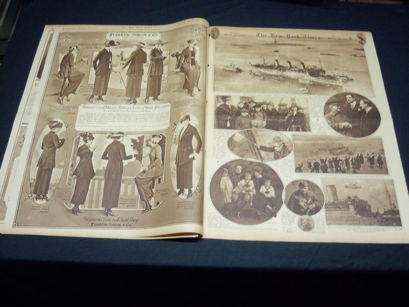 1919 MARCH 16 NEW YORK TIMES PICTURE SECTION 5 & 6- FRENCH CREATIONS - NT 8842