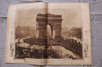 1919 JAN 16 MID-WEEK PICTORIAL MAGAZINE SECTION -FRANCE/BELGIUM TRIUMPH- NP 9247