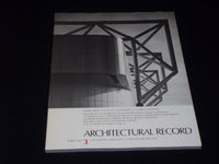 1976 MARCH ARCHITECTURAL RECORD MAGAZINE - KEMPER ARENA KC COVER - E 4037