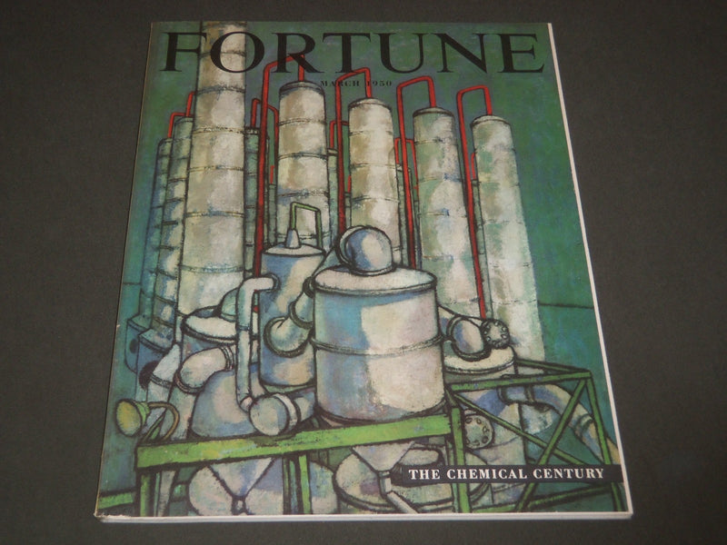 1950 MARCH FORTUNE MAGAZINE - GREAT COVER & ADS - F 238
