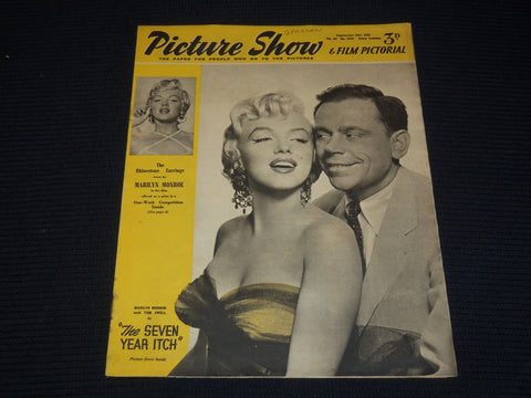 1955 SEPTEMBER 16 PICTURE SHOW MAGAZINE - MARILYN MONROE - RARE - E 17027