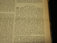 1892 JULY-DECEMBER SATURDAY REVIEW BOUND VOLUME - PUBLISHED IN LONDON - R 1116