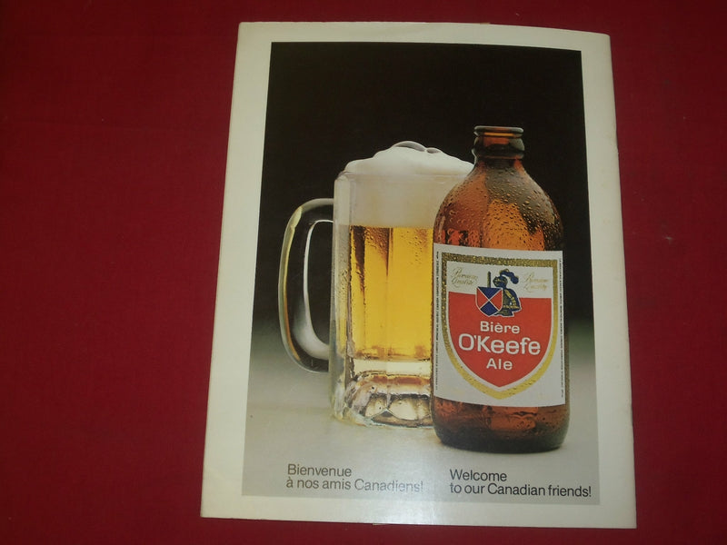 1984 MONTREAL EXPOS SPRING TRAINING YEARBOOK AND SCORECARD - J 4254